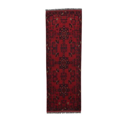 Afghan carpet Bokhara 52x149 handmade oriental wool carpet