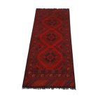 Oriental carpet 49x143 handmade Afghan wool carpet