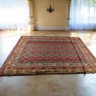 Extra large Kilim rug 404x814 hand woven afghan wool kilim