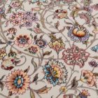 Persian carpet Isfahan beige 150x225 premium acrylic rug from Iran