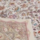 Persian carpet Isfahan beige 150x225 premium acrylic rug from Iran