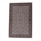 Persian carpet Kerman beige 150x225 luxury acrylic rug