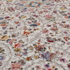 Persian carpet Kerman beige 150x225 luxury acrylic rug