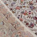 Persian carpet Kerman beige 150x225 luxury acrylic rug