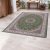 Persian carpet Isfahan green 150x225 premium quality acrylic rug