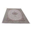 Persian carpet Isfahan beige 150x225 premium acrylic rug from Iran