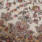 Persian carpet Isfahan beige 150x225 premium acrylic rug from Iran