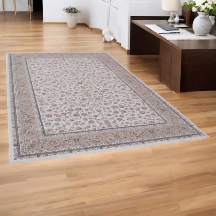 Persian carpet Isfahan beige 150x225 premium acrylic rug from Iran