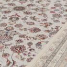 Persian carpet Isfahan beige 150x225 premium acrylic rug from Iran