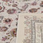 Persian carpet Isfahan beige 150x225 premium acrylic rug from Iran