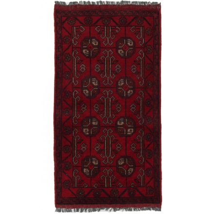 Afghan carpet 50x94 handmade oriental wool carpet