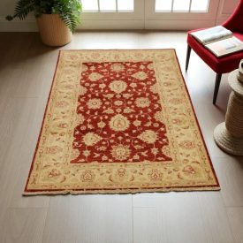 Ziegler rug 102x151 handmade oriental carpet