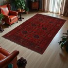 Afghan carpet Khal Mohammadi 123x192 handmade oriental wool carpet