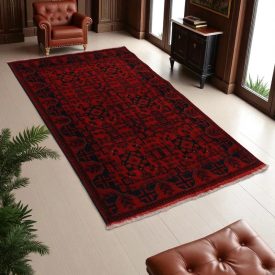 Afghan carpet Caucasian 121x194 handmade oriental carpet