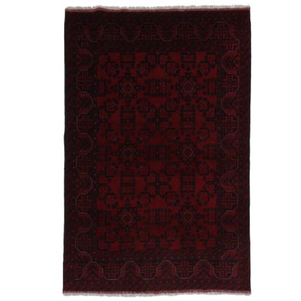 Afghan carpet burgundy Khalmohamadi 128x189 handmade carpet