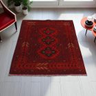 Afghan carpet Khal Mohammadi 102x147 handmade oriental wool carpet