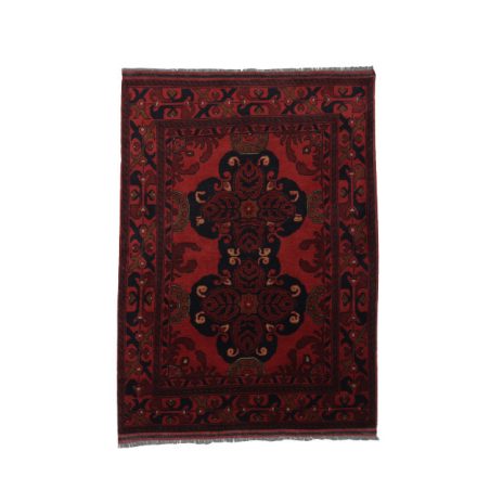 Afghan carpet 104x141 handmade oriental wool carpet