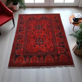 Afghan carpet Bokhara 97x147 handmade oriental wool carpet