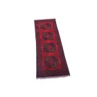 Oriental carpet Elephant Foot 48x151 handmade Afghan wool carpet