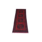 Oriental carpet Elephant Foot 48x151 handmade Afghan wool carpet