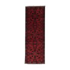 Afghan carpet Bokhara 51x146 handmade oriental wool carpet