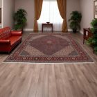 Large rug Tabriz 307x389 handmade iranian carpet for Living room