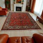 Large carpet Heriz 237x325 handmade iranian carpet for Living room