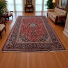 Iranian rug Kashan 201x323 handmade persian carpet
