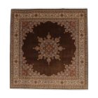Large rug Moud 247x251 handmade iranian carpet for Living room