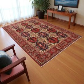   Bakhtiari Iranian carpet 202x298 hand knotted persian carpet for living room
