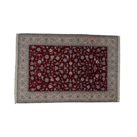 Iranian carpet Nain 198x293 handmade persian carpet