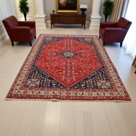 Persian rug Abadeh 195x297 handmade iranian carpet for living room