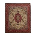 Iranian rug Yazd 212x241 handmade persian carpet for living room