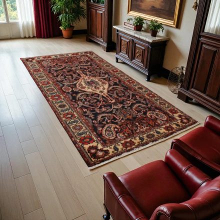 Bakhtiari Iranian carpet 163x302 hand knotted persian carpet for living room