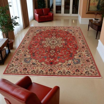 Iranian rug Yazd 195x249 handmade persian carpet for living room