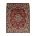 Iranian rug Yazd 195x249 handmade persian carpet for living room
