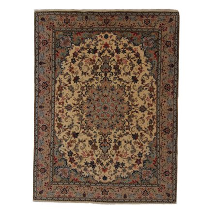 Iranian carpet Yazd 195x257 handmade persian carpet