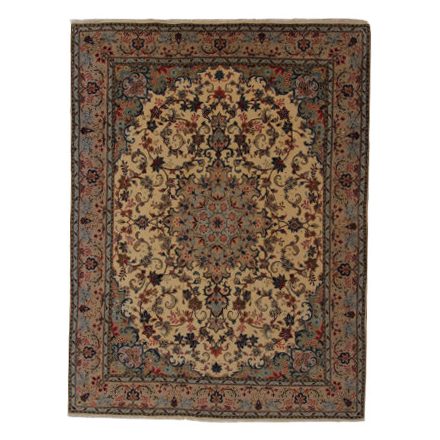 Iranian rug Yazd 195x257 handmade persian carpet for living room