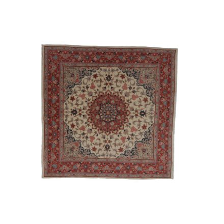 Iranian carpet Yazd 196x198 handmade persian carpet