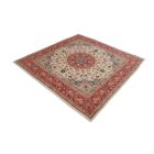 Iranian rug Yazd 196x198 handmade persian carpet for living room