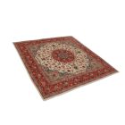 Iranian rug Yazd 196x198 handmade persian carpet for living room