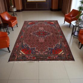 Iranian carpet Nahavand 154x230 handmade persian carpet