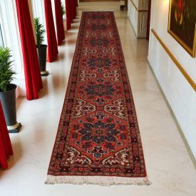 Iranian rug Heriz 67x494 iranian handmade wool carpet
