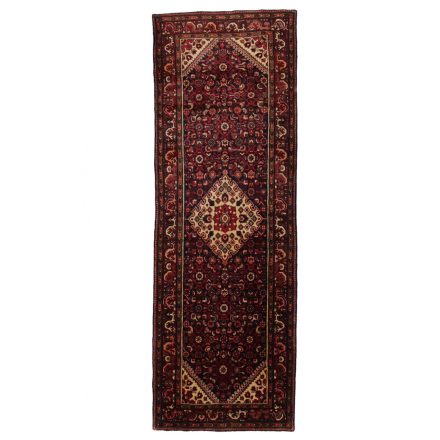 Iranian carpet Hamadan 107x319 handmade persian carpet