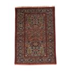 Silk carpet Persian 130x184 handcrafted oriental rug