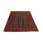 Iranian carpet Turkhmen 133x193 handmade persian carpet
