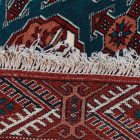 Iranian carpet Turkhmen 133x193 handmade persian carpet