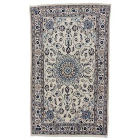 Iranian carpet Nain 120x199 handmade persian carpet