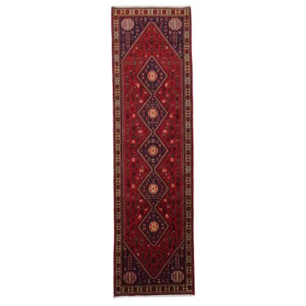 Persian runner carpet Abadeh 79x287 handmade iranian rug for hallway