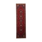 Persian runner carpet Abadeh 79x287 handmade iranian rug for hallway